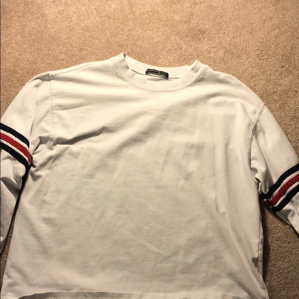 Cute white brandy Melville long sleeve